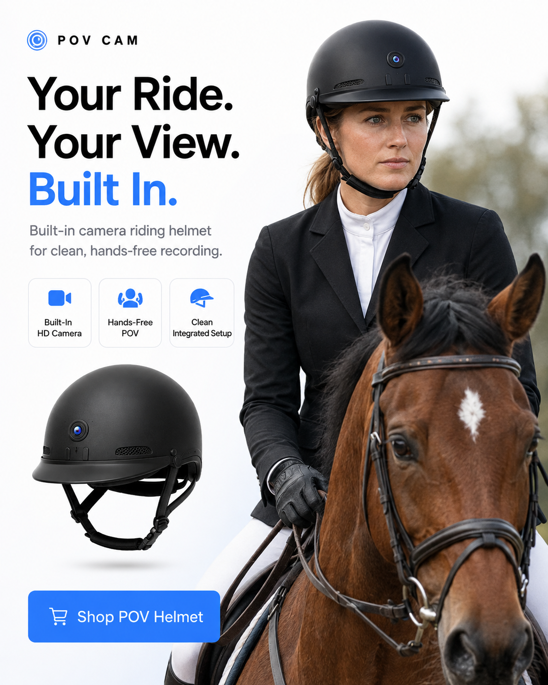 POV Camera™ Recording Helmet