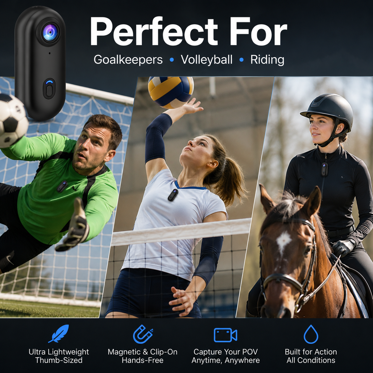 POV Camera™ Sports Camera
