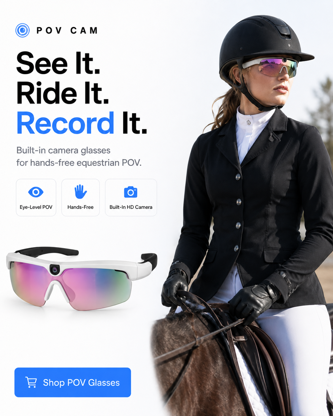 POV Camera™ Recording Glasses